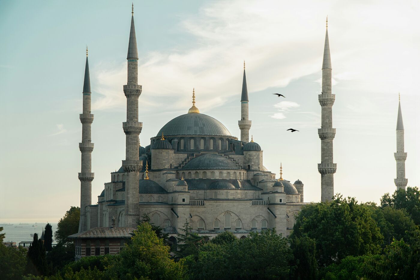 Turquía, Bósforo atardecer dorado