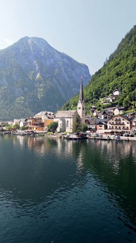 Bote eléctrico en el Wolfgangsee